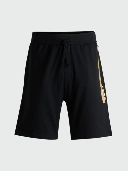 BOSS Shorts de Felpa con Logotipo Metálico 001