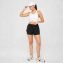 Top No-Bounce High Impact Sports Mujer Classic White/black