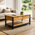 MESA DE CENTRO DENISE NEGRO/NATURAL 2206 MESA DE CENTRO DENISE NEGRO/NATURAL 2206