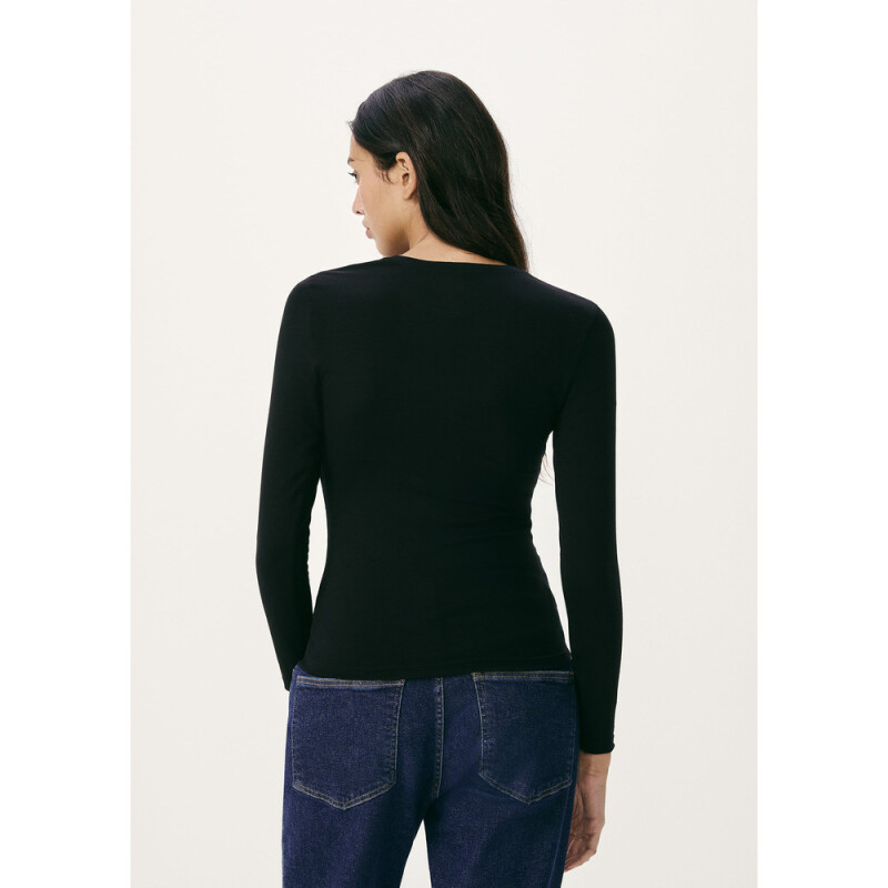 BLUSA ML FEM PRETO ESCURO
