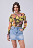 Remera Tul Multicolor