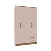 Ropero Toquio 4 Puertas 2 Cajones Blush Ropero Toquio 4 Puertas 2 Cajones Blush