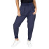 PANT FEM POLY/ELAST EVERLAST WARP ZIP NA W6 NAVY SUEDE