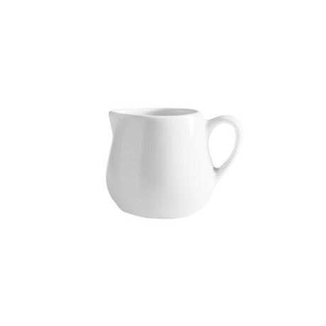 Cremera Oval con Asa Actualite 85 ml Blanco Porcelana Cremera Oval con Asa Actualite 85 ml Blanco Porcelana