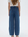 Pantalon Sisal Azul Medio