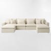 Sofá modular WELL BEIGE - 4 CUERPOS