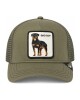 Gorra Goorin Bros Trucker Baseball - Bad Boy Rottweiler Verde Gorra Goorin Bros Trucker Baseball - Bad Boy Rottweiler Verde