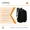 Combo Camping Lumax Carpa Resistente Exterior + Mochila Combo Camping Lumax Carpa Resistente Exterior + Mochila