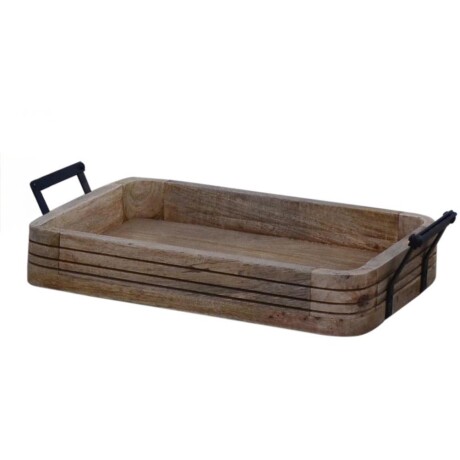 BANDEJA MADERA NATURAL-BEIGE M-24249