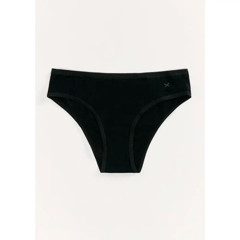 KIT COM 3 CALCINHAS FEM PRETO