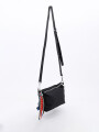 BANDOLERA BIANCA NEGRO