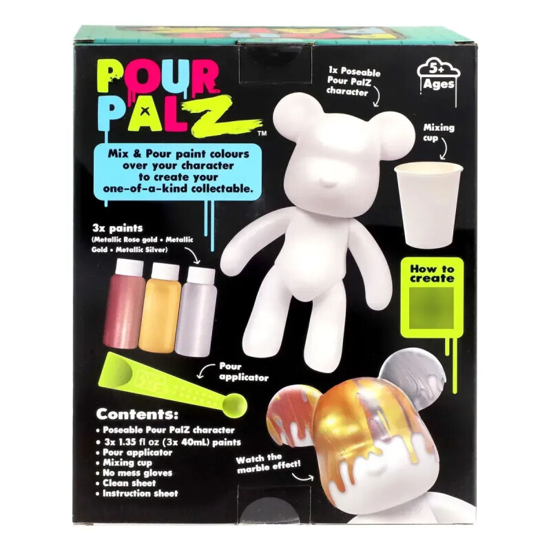 Pour Palz Oso Metalizado 22cm Metallic Metal Magic