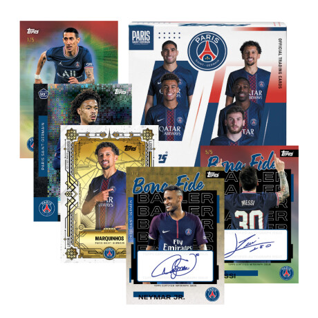 Topps Team Set Paris Saint Germain 2025/26 - 30 tarjetas Topps Team Set Paris Saint Germain 2025/26 - 30 tarjetas