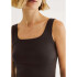 BLUSA SM FEM MARROM ESCURO