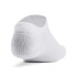 UA Essential No Show 6pk-WHT WHT-100