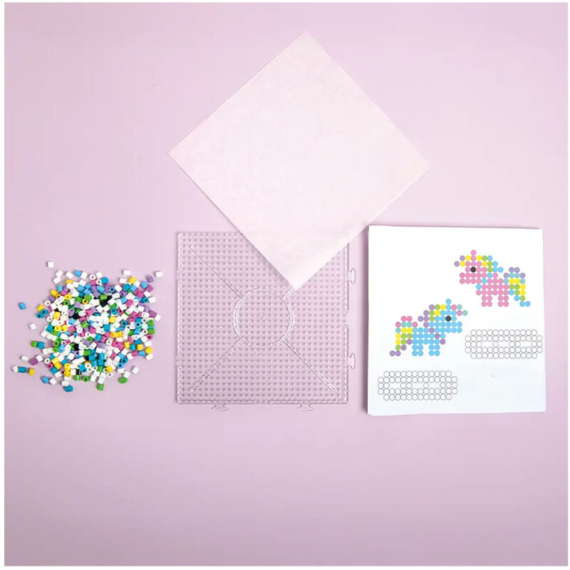 Cuentas para planchar Unicorn 2.000 piezas Hama Beads Playbox Cuentas para planchar Unicorn 2.000 piezas Hama Beads Playbox