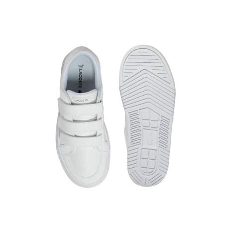 Championes LACOSTE L001 Junior White