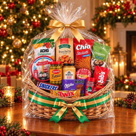 Canasta Gratitud Felices Fiestas Canasta Gratitud Felices Fiestas