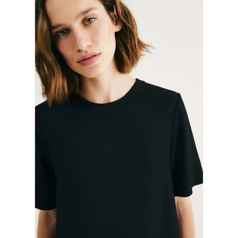 VESTIDO CURTO FEM PRETO ESCURO