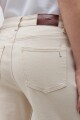 Jean wide leg Aria beige claro