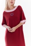 Vestido Noor Bordó