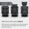 Butaca SHIFT 360 ISOFIX KIKKABOO 0-36kg dark grey Butaca SHIFT 360 ISOFIX KIKKABOO 0-36kg dark grey