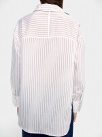 Camisa Con Rayas multicolor