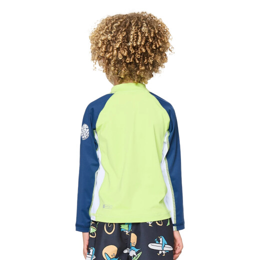 Lycra Rip Curl Shock Upf Niño - Verde Lycra Rip Curl Shock Upf Niño - Verde