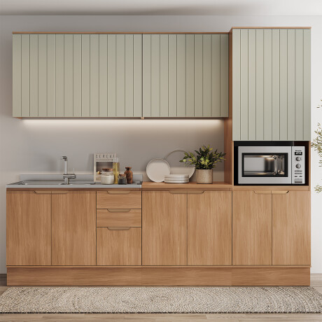 COCINA MODULADA COMPLETA - 100% MDF - 7 módulos COCINA MODULADA COMPLETA - 100% MDF - 7 módulos