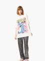 REMERA STITCH DISCO TIME OFF WHITE