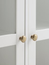 Vitrina SKALS puertas de vidrio blanco Vitrina SKALS puertas de vidrio blanco