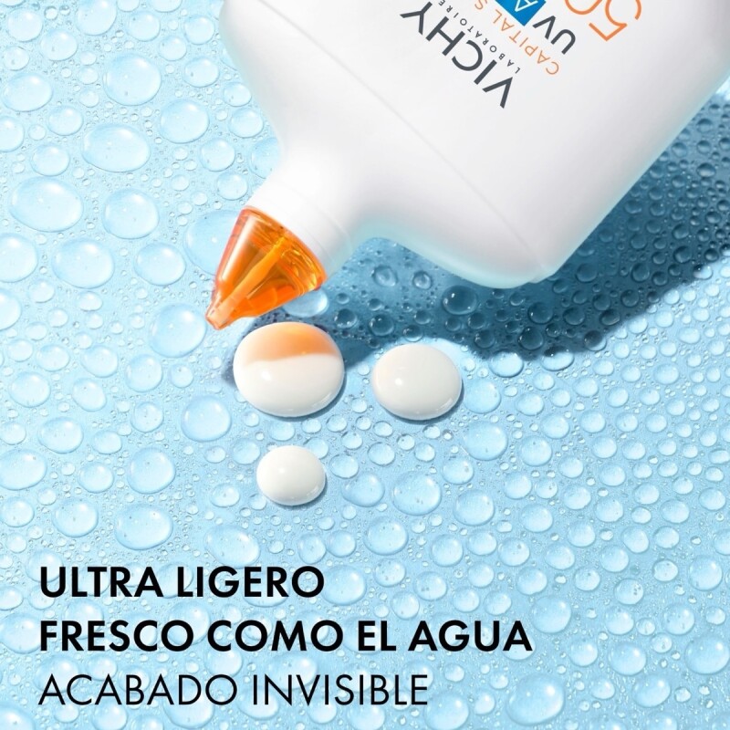 Protector Solar Vichy Capital Soleil Uv Aqua Fps 50+ 50 Ml. Protector Solar Vichy Capital Soleil Uv Aqua Fps 50+ 50 Ml.