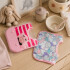 Set Baberos Bebé Impermeables Con Recolector Desmontable Rosa 1
