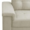 Sillón 2 Cuerpos en tela de Lino - Palazio Beige