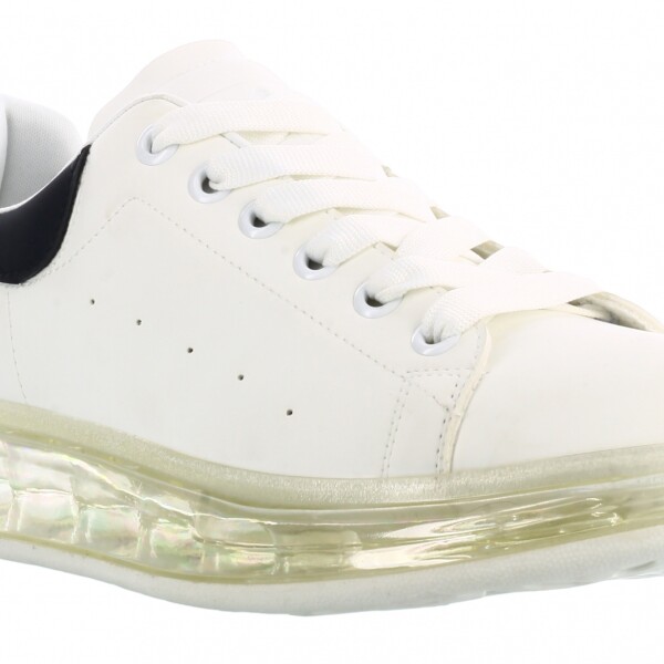 Championes de Hombre N+ acordonado Blanco - Negro