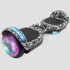 Skate Patineta Eléctrica 6.5" Con Música + Luces Led NEGRO