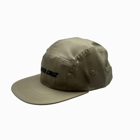 Gorro Santa Cruz Five Panel Strip Off White