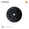 Discos revestidos 1.25 kg con recubrimiento plástico y núcleo de cemento duradero Discos revestidos 1.25 kg con recubrimiento plástico y núcleo de cemento duradero