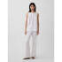 LINEN LOW RISE PANT NEW OFF WHITE