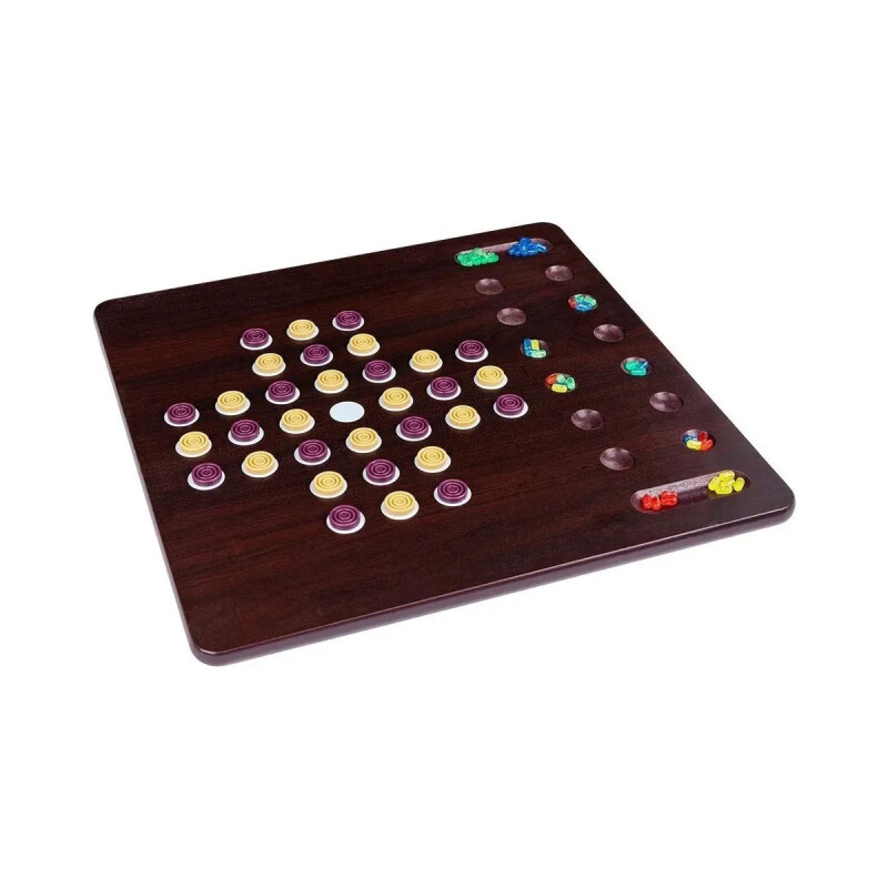 Set de 12 juegos de mesa clásicos en caja de madera Set de 12 juegos de mesa clásicos en caja de madera