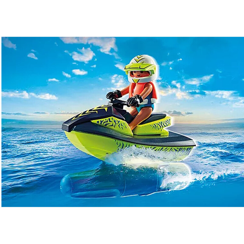 Bote de bomberos con moto acuática Playmobil Bote de bomberos con moto acuática Playmobil