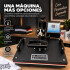 Prensa Térmica Sublimadora 5 En 1 Remeras Tazas Gorros Jarra Color Negro Rojo