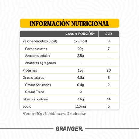 Cupcakes Proteicos Premezcla Sabor Chocolate GRANGER. 360g Cupcakes Proteicos Premezcla Sabor Chocolate GRANGER. 360g