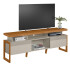 LINEA- RACK ESMERALDA HASTA 70" NATURE OFF LINEA- RACK ESMERALDA HASTA 70" NATURE OFF