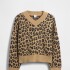 BOXY COTTON PO_SEPT CHEETAH BROWN