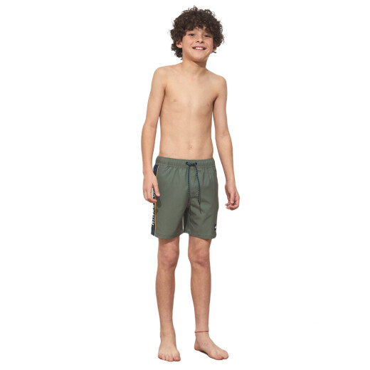 Short Quiksilver de niño Logo - Verde Short Quiksilver de niño Logo - Verde