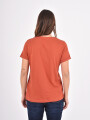 REMERA ANDREA ROJO OSCURO