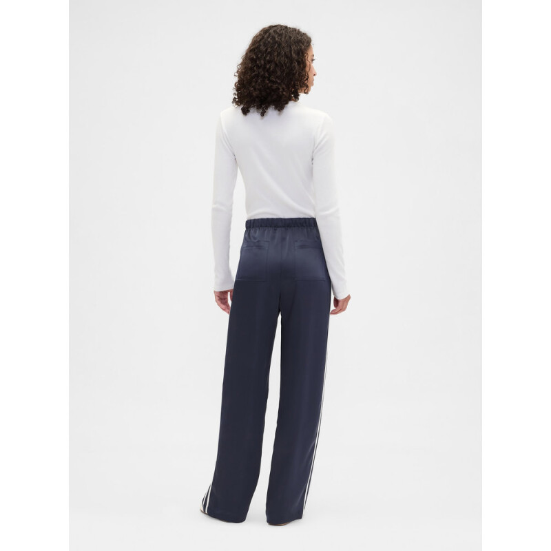 V-SATIN STRAIGHT PO SIDE STRIPE VINTAGE NAVY