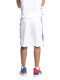 Short Oficial Basket 2022 Nacional Hombre Blanco, Rojo, Azul Royal