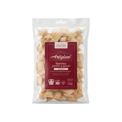Ravioles de Jamón y Queso Sin Gluten 500g Artigiani Ravioles J&q 500g Artigiani